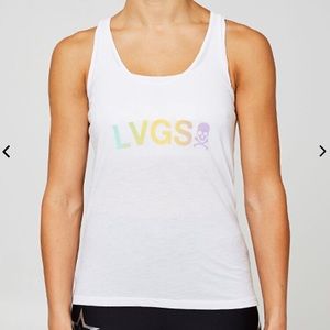 SoulCycle white tank-NWT